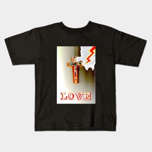 The Love Cross Kids T-Shirt